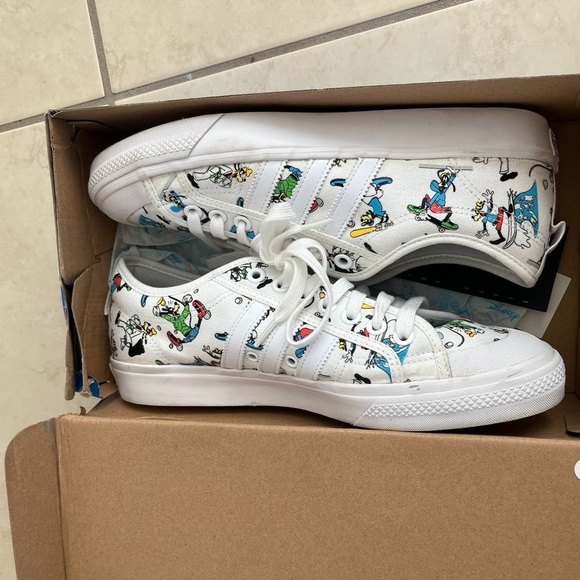 Adidas Nizza x Disney Sport Goofy Blue Sneakers - Picture 3 of 6